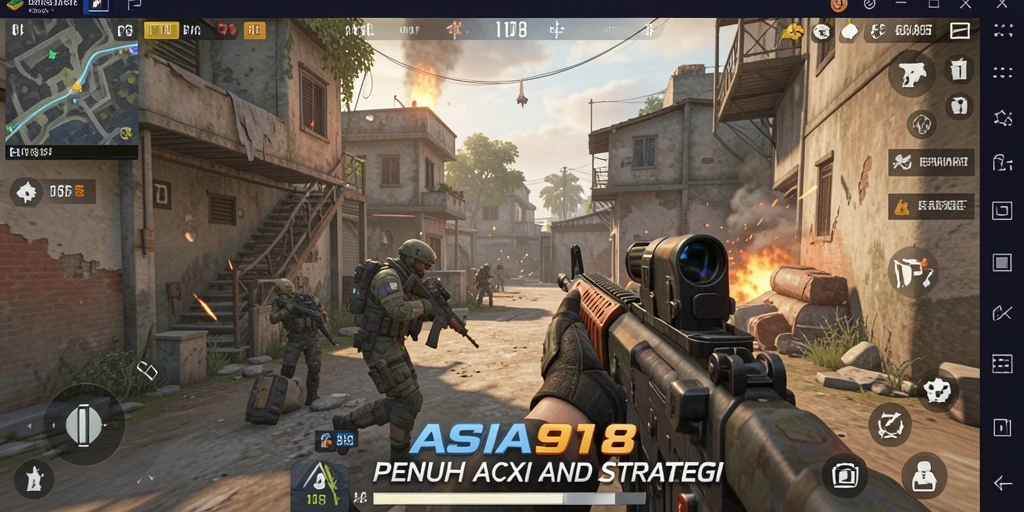 Gameplay intens di dalam <strong>ASIA918</strong> dengan grafik menakjubkan.