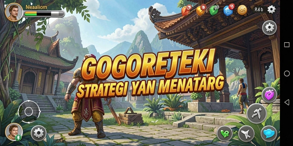 Screenshot GOGOREJEKI menampilkan strategi gameplay yang mendebarkan.