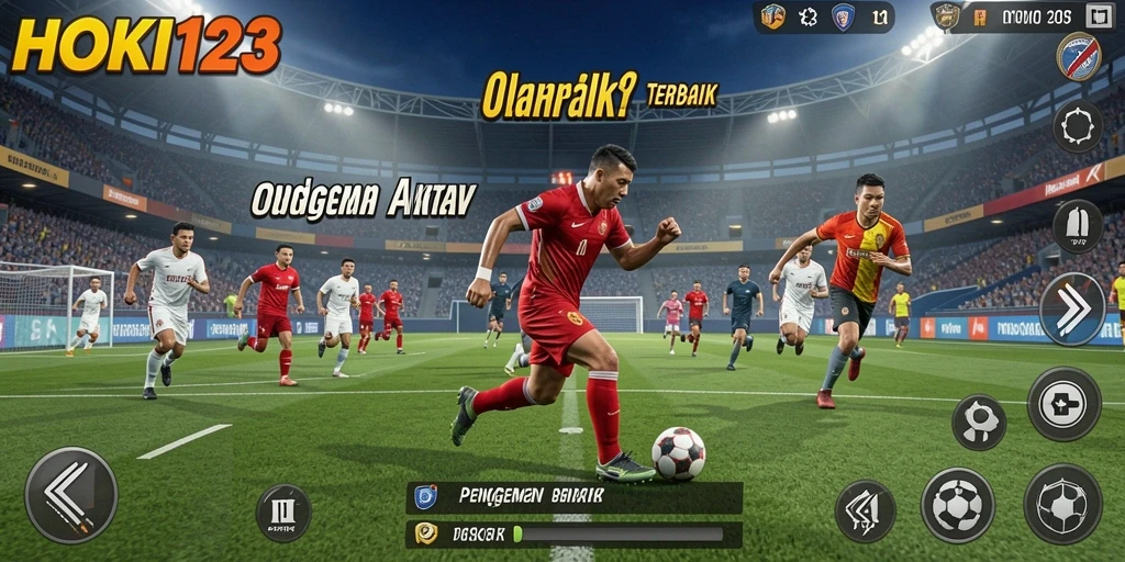 Tampilan gameplay HOKI123 yang dinamis dan seru.