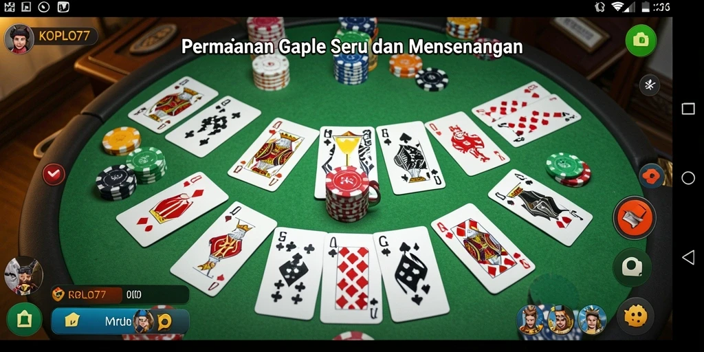 Tampilan gameplay KOPLO77 yang menarik dan interaktif.