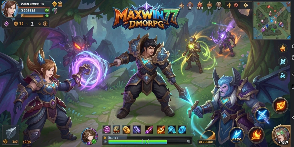 Tampilan gameplay <strong>MAXWIN77</strong> yang mendebarkan dan penuh aksi.