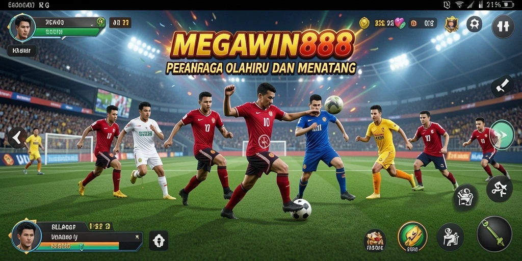 Tampilan tangkapan layar gameplay MEGAWIN888 yang seru dan menegangkan.
