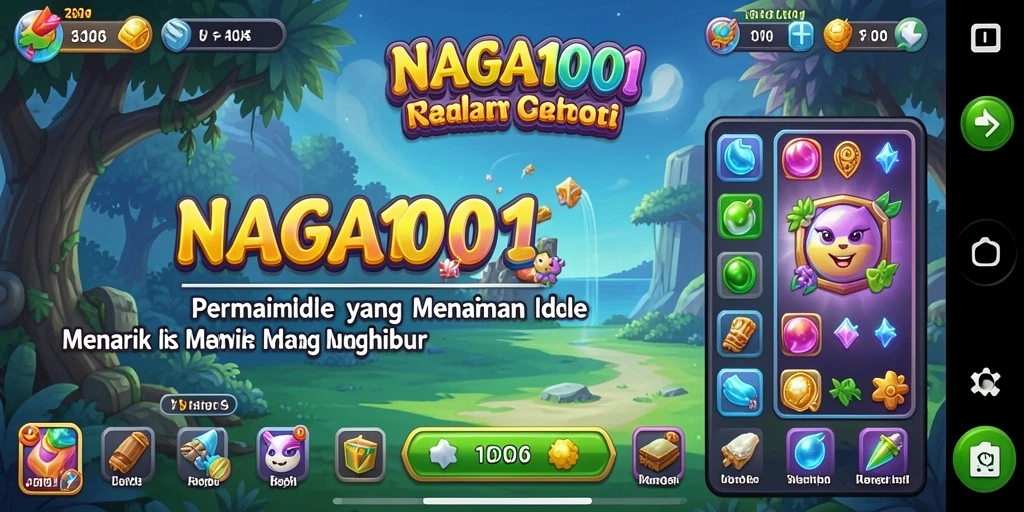 Tampilan gameplay NAGA1001 yang menarik dan penuh warna.