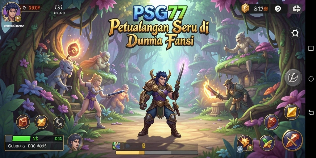 Tangkap aksi seru dalam petualangan RPG Epic.