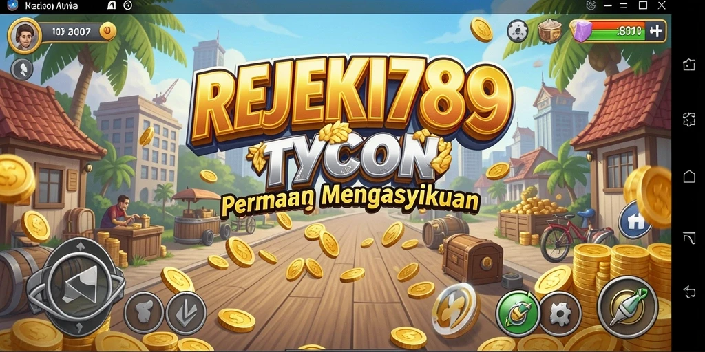 Gameplay menarik dari REJEKI789 menampilkan manajemen usaha yang seru.