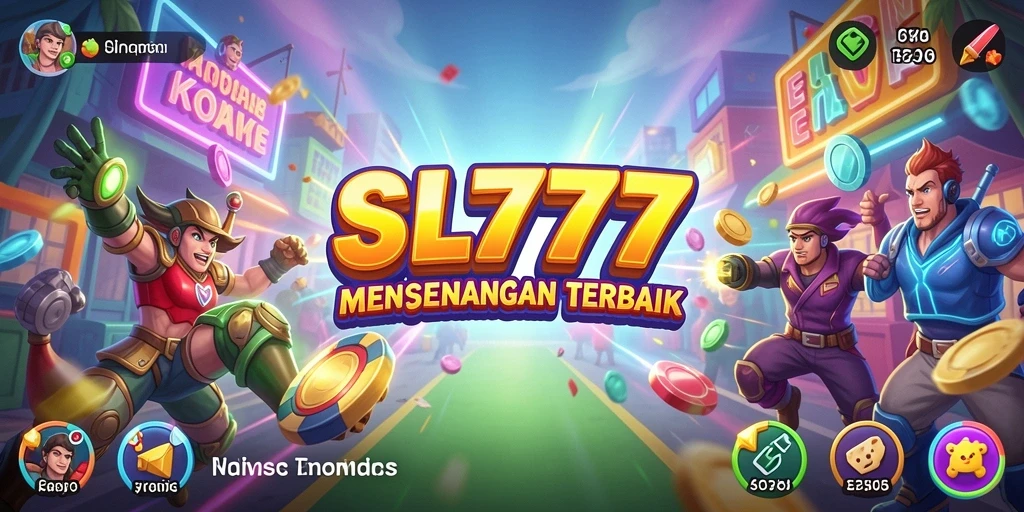 Tampilan gameplay seru dan menantang dari SL777.